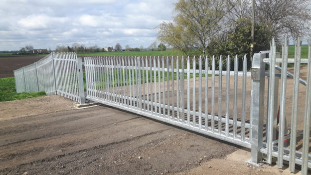 Sliding security gate Somersham