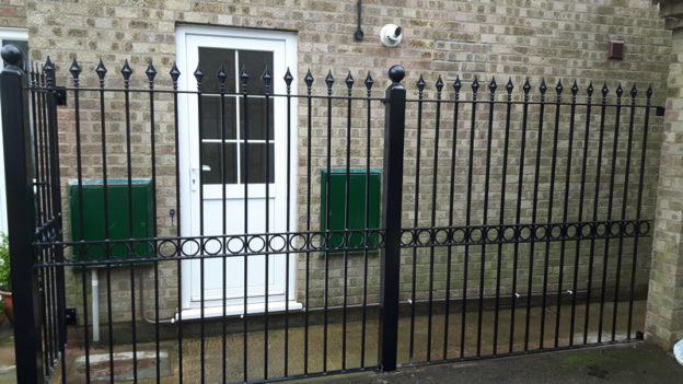 Railings installed in St Ives