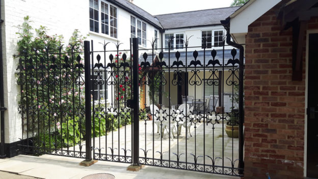 Railings installed in Tilbrook