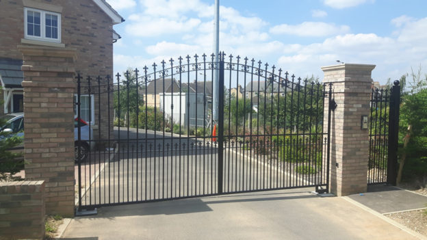 Double gates installed in Newmarket