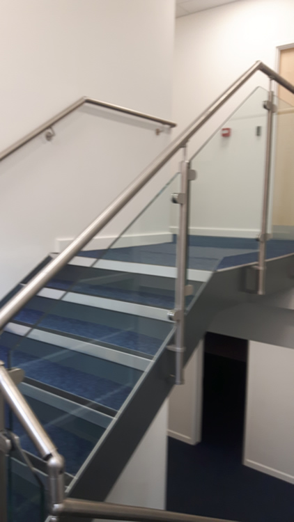 Stainless steel handrail Cambridge
