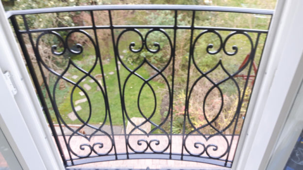 Internal view of Juliet Balcony